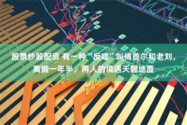 股票炒股配资 有一种“反噬”叫傅首尔和老刘，离婚一年半，两人的境遇天翻地覆